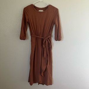 Roolee midi tie dress